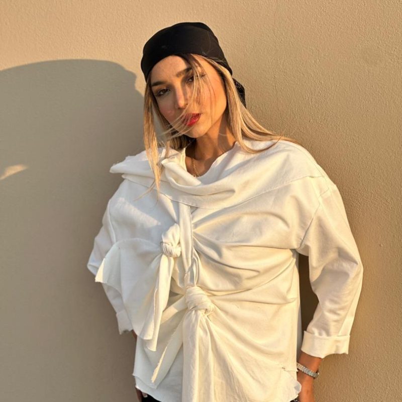 بلوز زنانه پاپيون گره